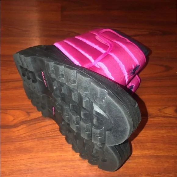 COPY - Polo Ralph Lauren Vancouver EZ Pull-On Big Kids Raspberry Snow Boots - Picture 6 of 11